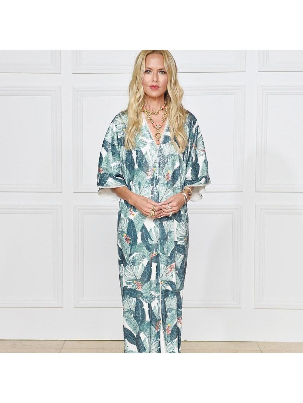 Rachel Zoe Palm Print Duster